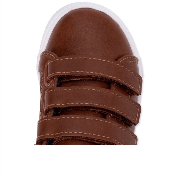 Wonder Nation Casual Toddler Boy Strap Sneakers - Picture 6 of 11